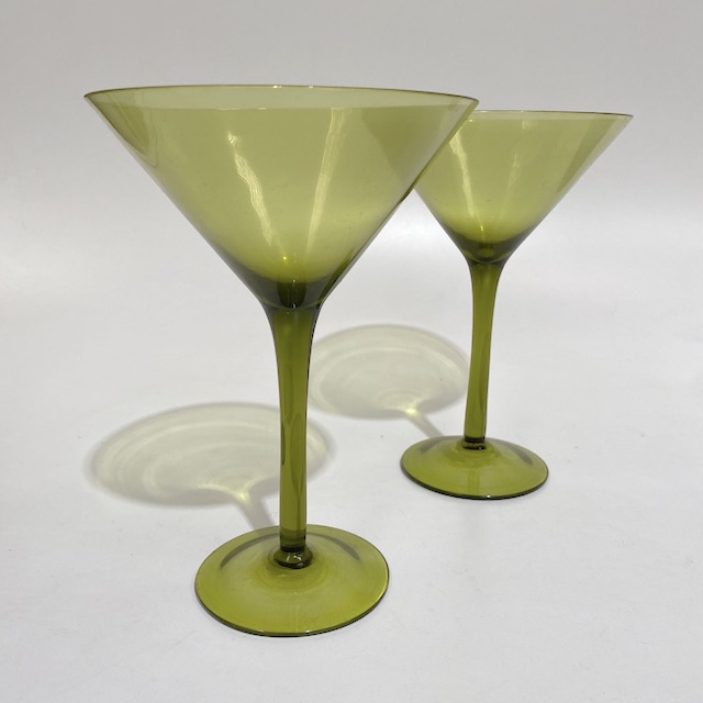 GLASSWARE, Cocktail - Green Martini